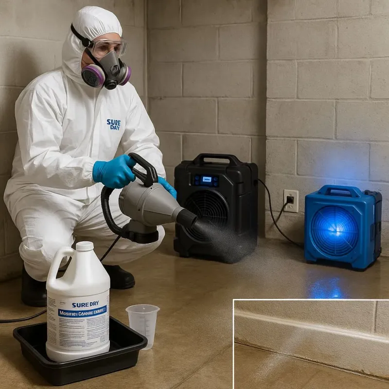 Sanitization and Odor Removal process in Orford, NH