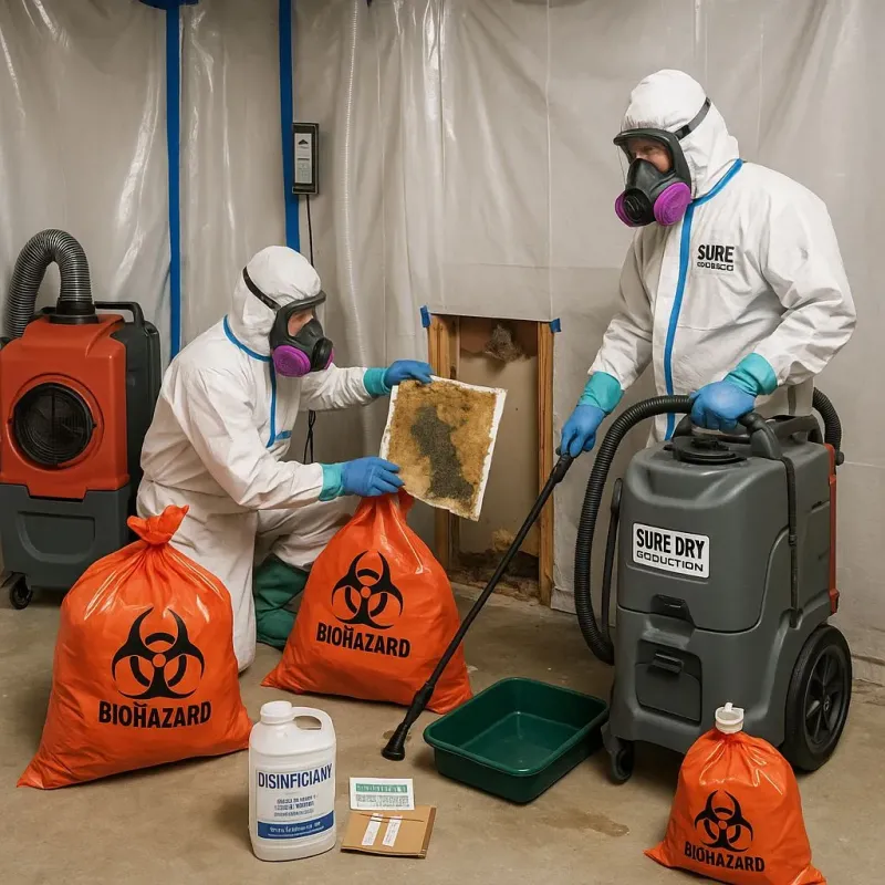 Contaminated Water Handling Protocols process in Orford, NH
